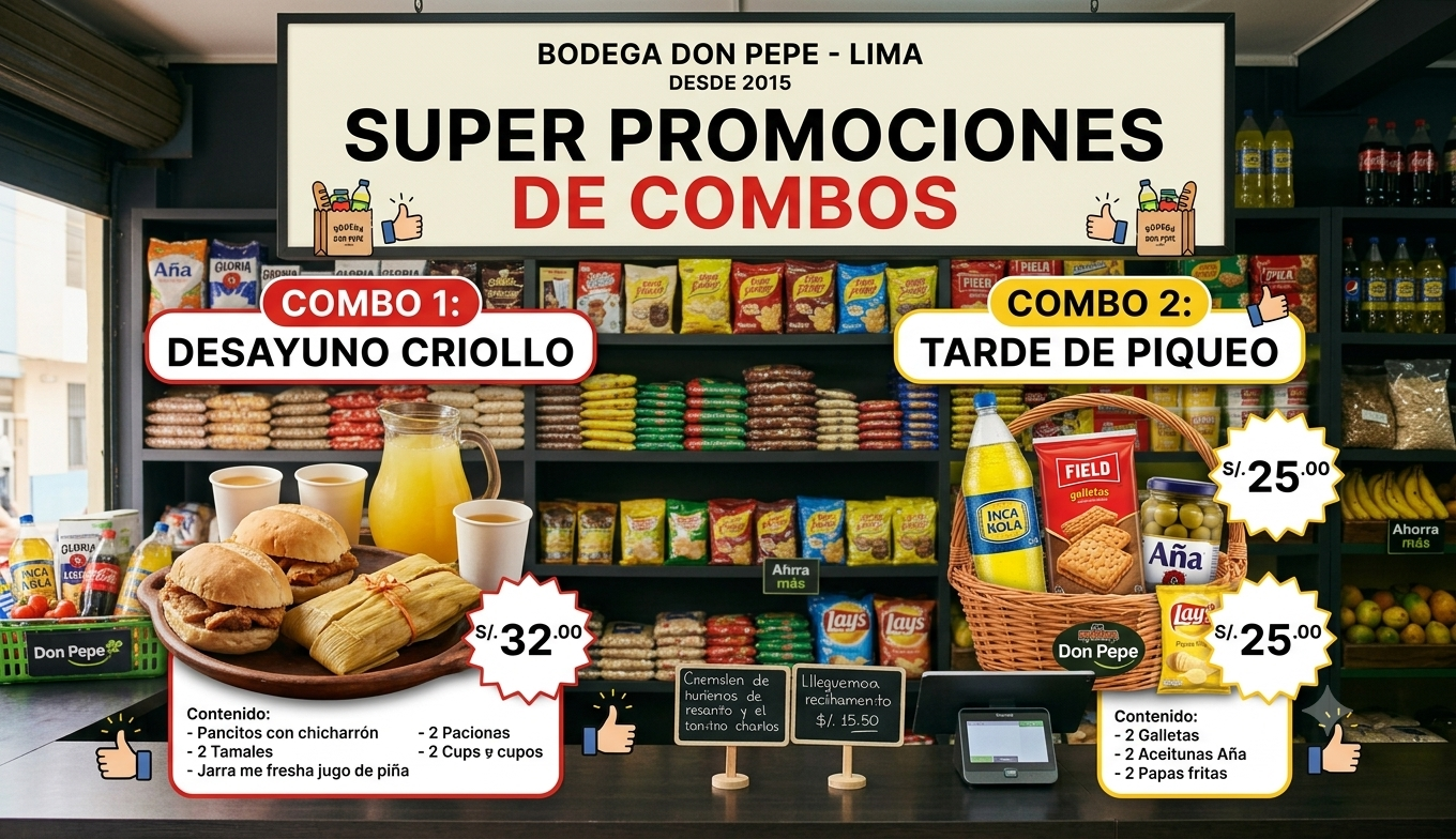 Combo desayuno familiar